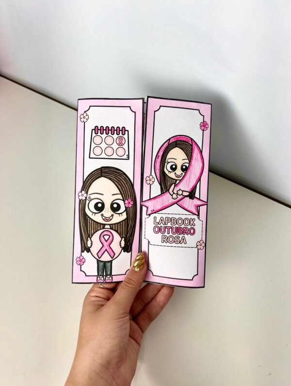 LAPBOOK OUTUBRO ROSA - Imagem 4