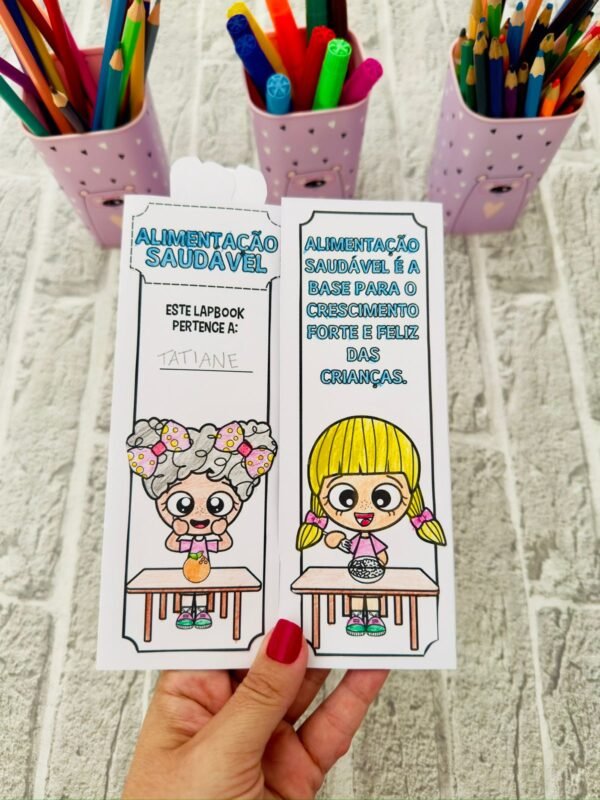 LAPBOOK ALIMENTAÇÃO - Imagem 5