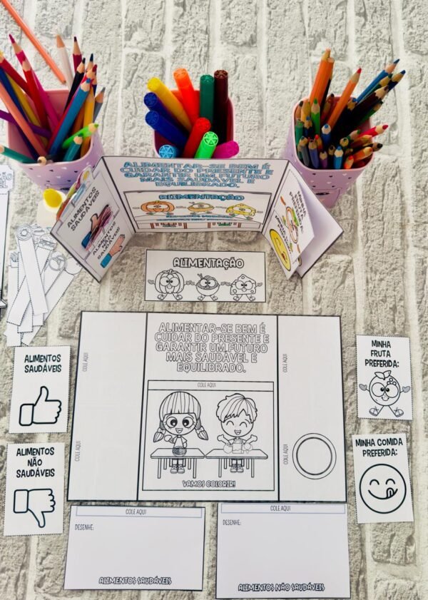 LAPBOOK ALIMENTAÇÃO - Imagem 2