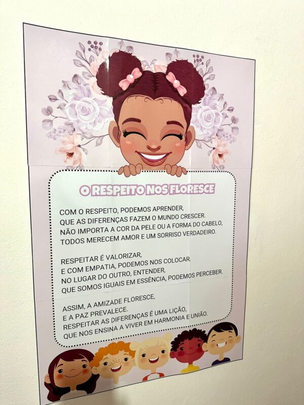 LUVA PEDAGÓGICA E CARTAZ- POEMA- CONSCIÊNCIA NEGRA - Imagem 2