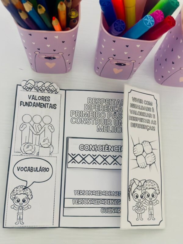LAPBOOK CONSCIÊNCIA NEGRA - Imagem 6