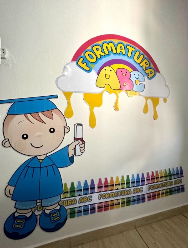 PAINEL E LEMBRANCINHAS FORMATURA ABC - Imagem 2