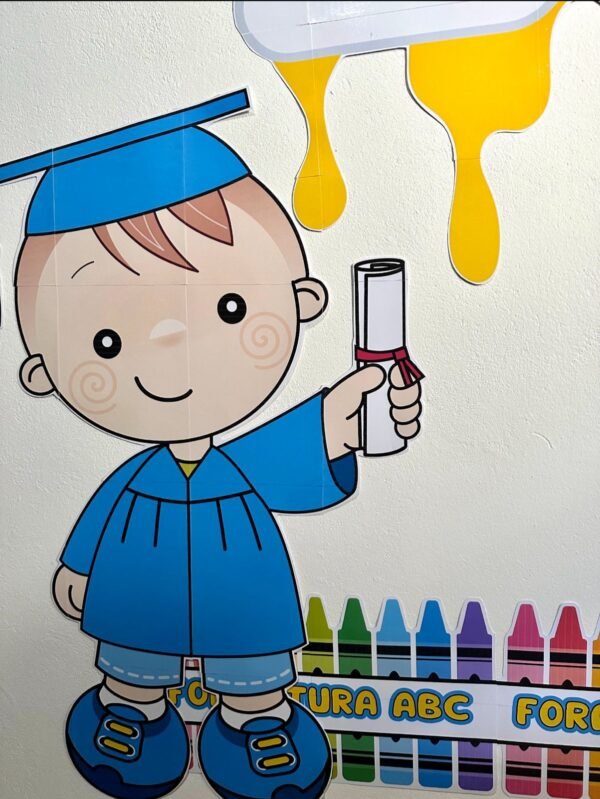 PAINEL E LEMBRANCINHAS FORMATURA ABC - Imagem 3