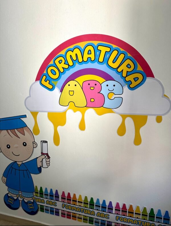 PAINEL E LEMBRANCINHAS FORMATURA ABC - Imagem 5