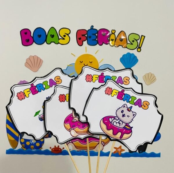 PAINEL DE FÉRIAS DIVERTIDO - Image 3