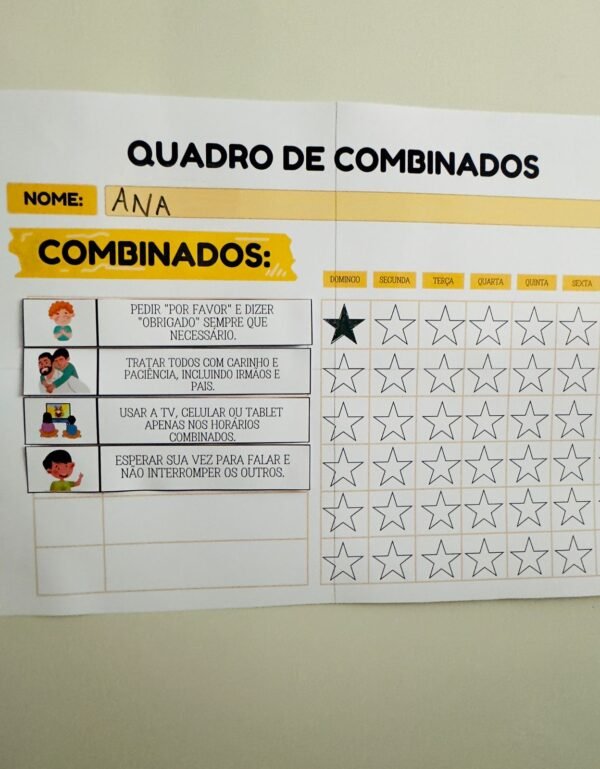 QUADRO DE COMBINADOS