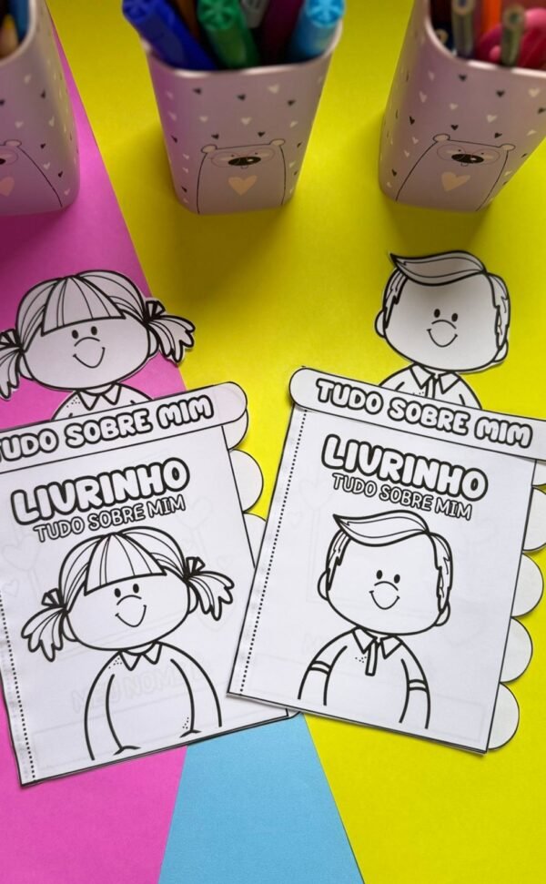 LIVRINHO TUDO SOBRE MIM