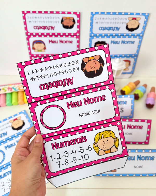CRACHÁ DE MESA EDUCAÇÃO INFANTIL - Imagem 3