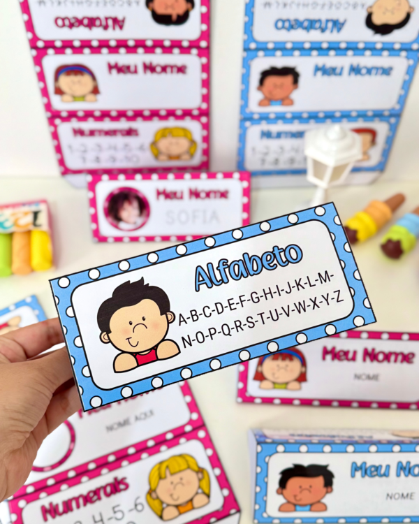 CRACHÁ DE MESA EDUCAÇÃO INFANTIL - Imagem 4