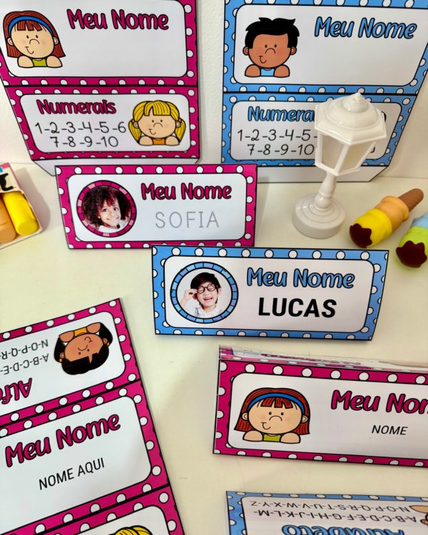 CRACHÁ DE MESA EDUCAÇÃO INFANTIL