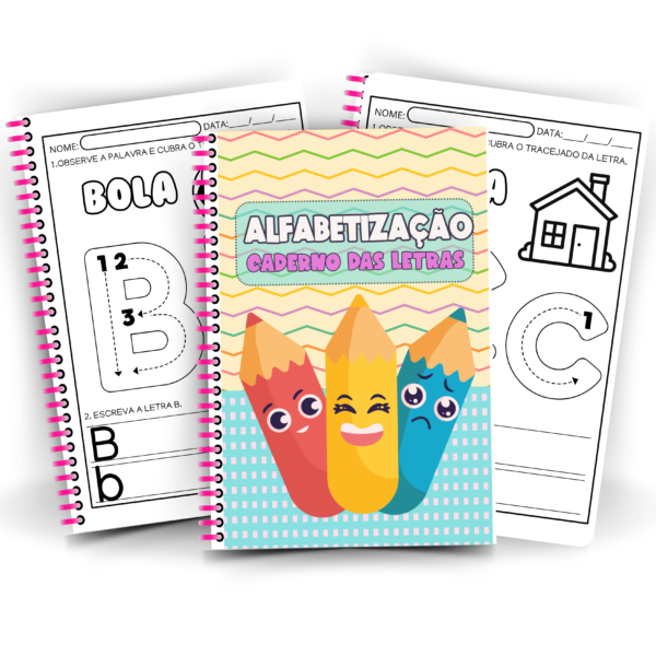 CADERNO DAS LETRAS - Imagem 2