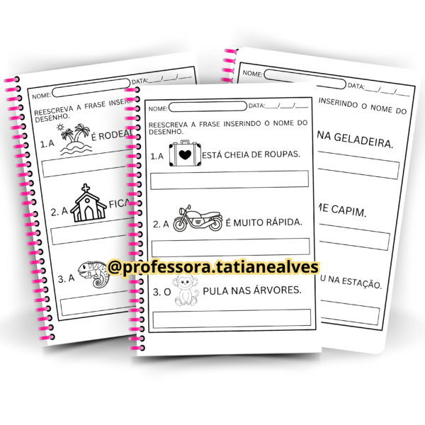SUPER KIT ATIVIDADES ALFABETIZAÇÃO - Imagem 16