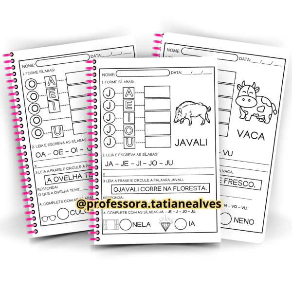 SUPER KIT ATIVIDADES ALFABETIZAÇÃO - Imagem 12