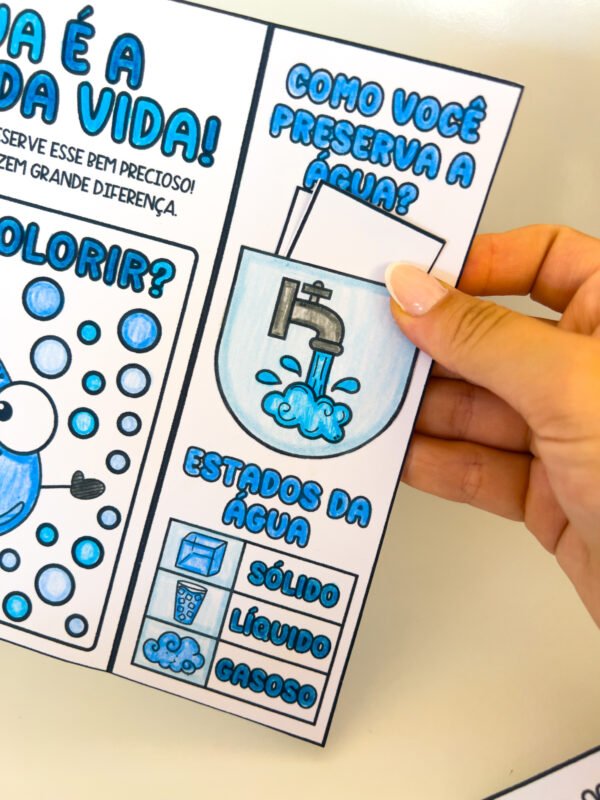 LAPBOOK DIA DA ÁGUA - Imagem 10