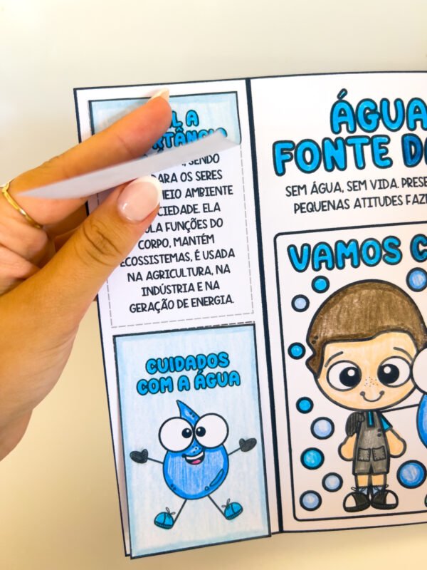 LAPBOOK DIA DA ÁGUA - Imagem 9