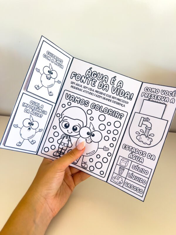LAPBOOK DIA DA ÁGUA - Imagem 7