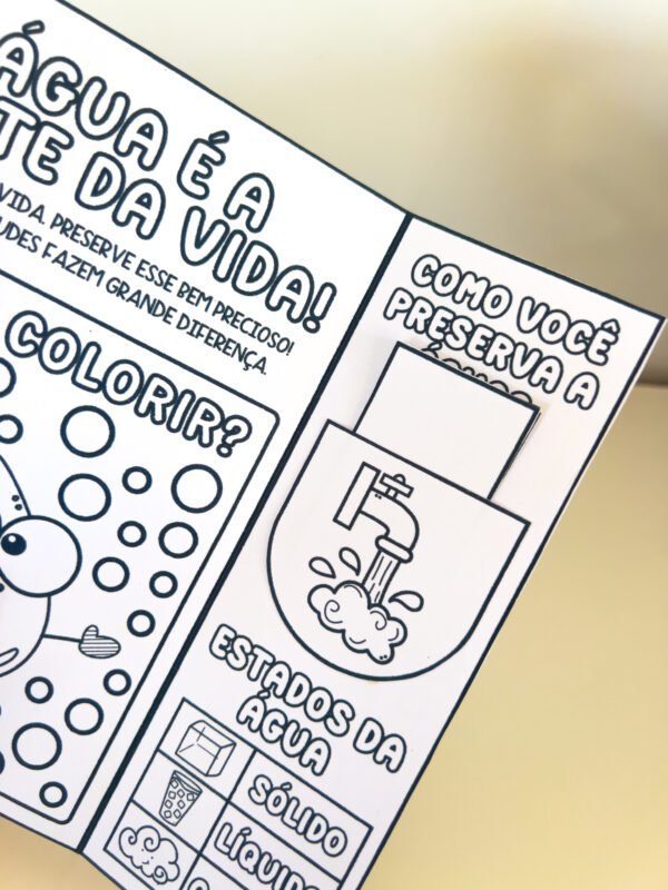 LAPBOOK DIA DA ÁGUA - Imagem 6