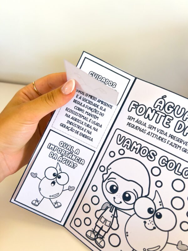 LAPBOOK DIA DA ÁGUA - Imagem 5