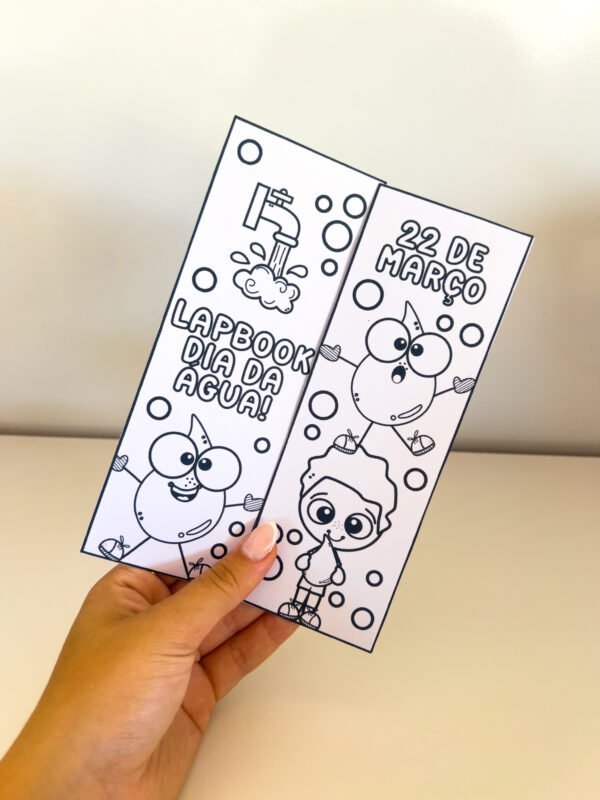 LAPBOOK DIA DA ÁGUA - Imagem 4