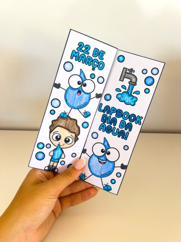 LAPBOOK DIA DA ÁGUA - Imagem 3