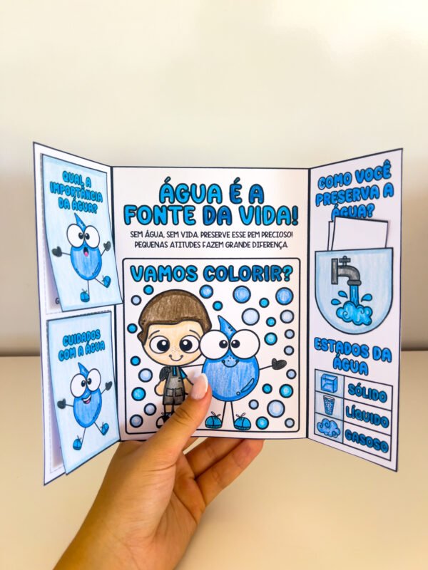 LAPBOOK DIA DA ÁGUA - Imagem 2