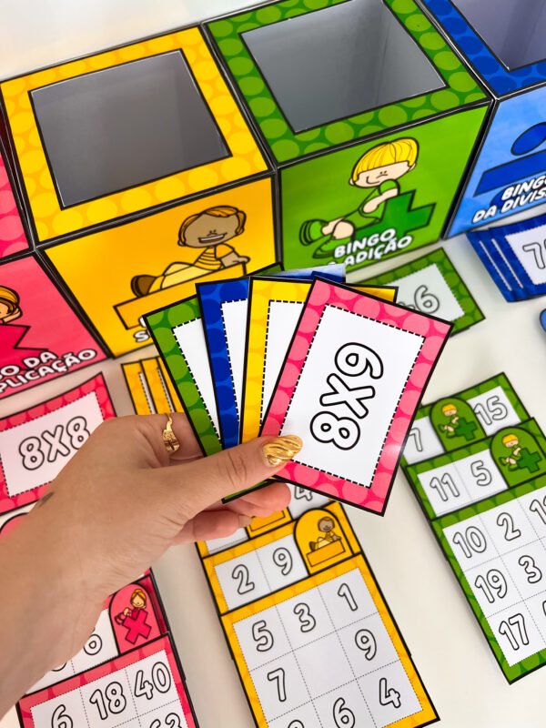 COMBO BINGOS DAS QUATRO OPERAÇÕES - Image 5