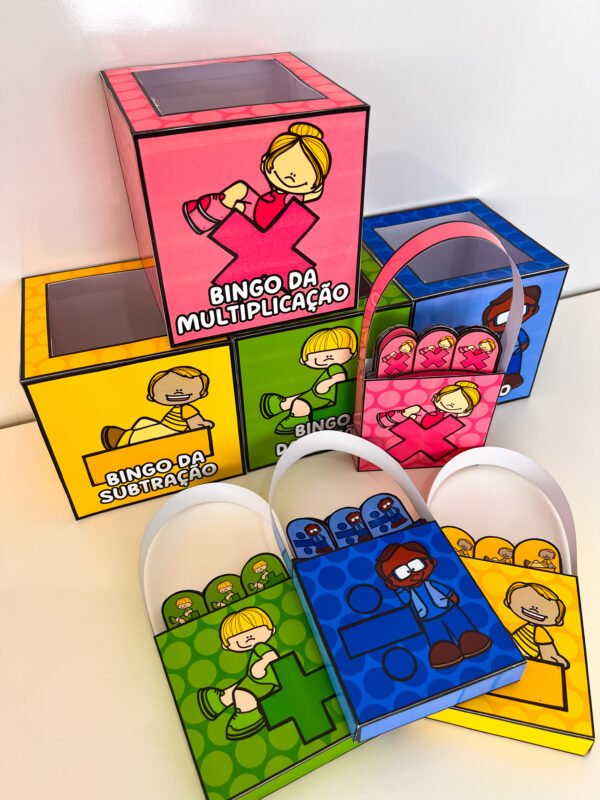 COMBO BINGOS DAS QUATRO OPERAÇÕES