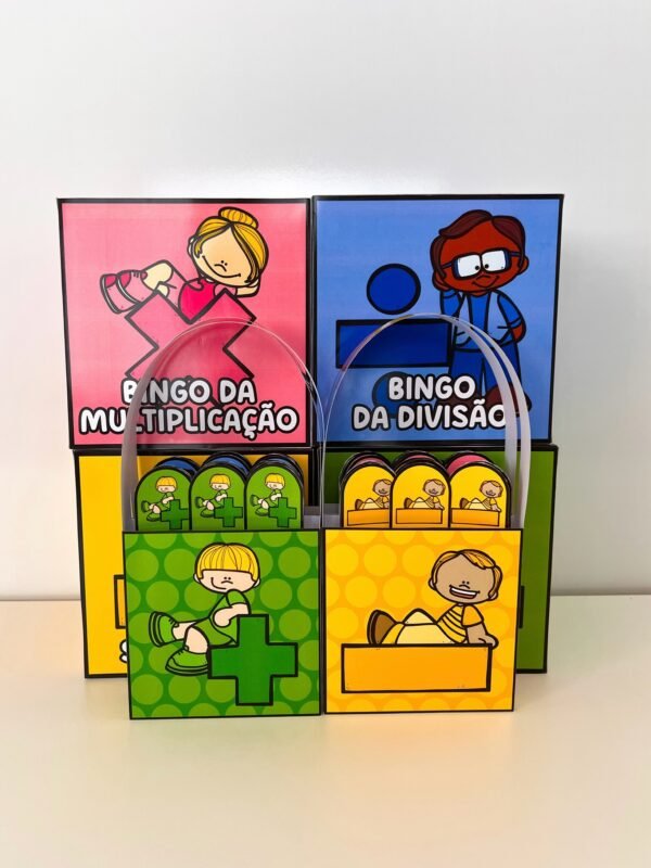 COMBO BINGOS DAS QUATRO OPERAÇÕES - Image 2