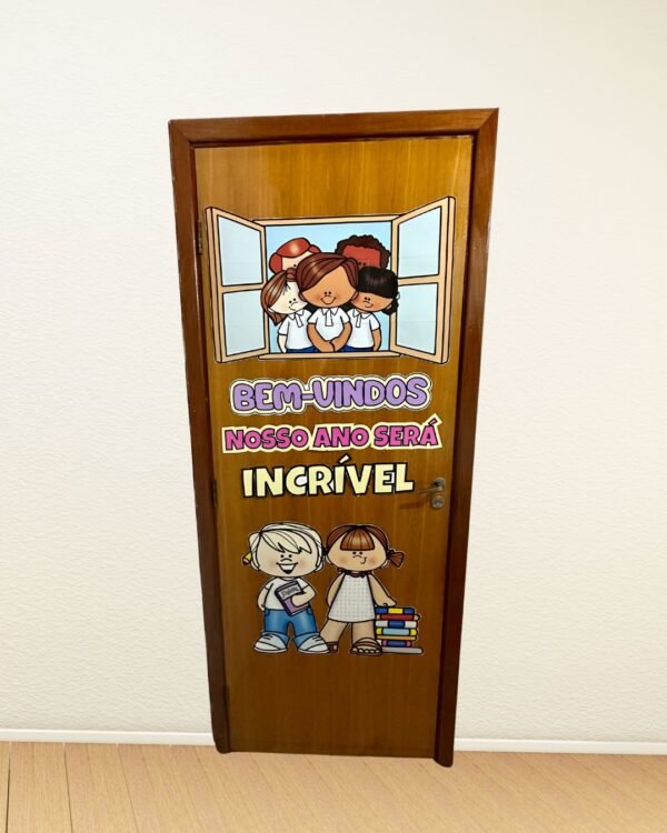 DECORAÇÃO DE PORTA CRIANÇAS