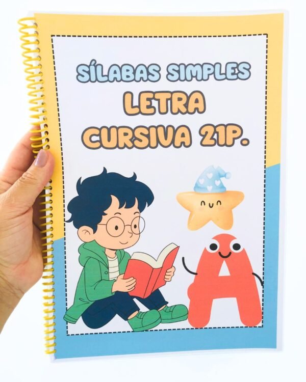 ATIVIDADES DE FAMÍLIAS SILÁBICAS EM LETRA CURSIVA