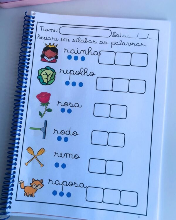 DECOMPONDO EM SÍLABAS- LETRA CURSIVA - Image 7