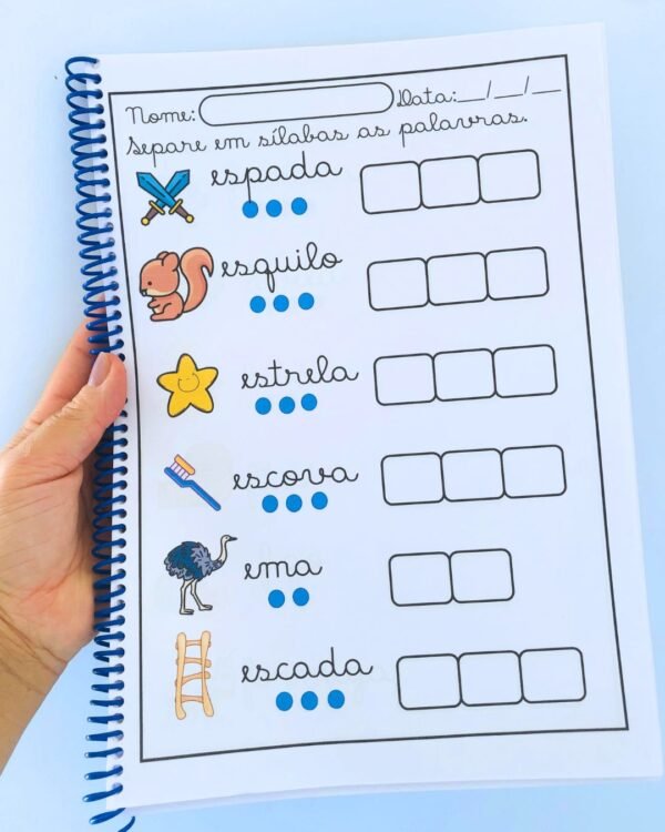 DECOMPONDO EM SÍLABAS- LETRA CURSIVA - Image 6