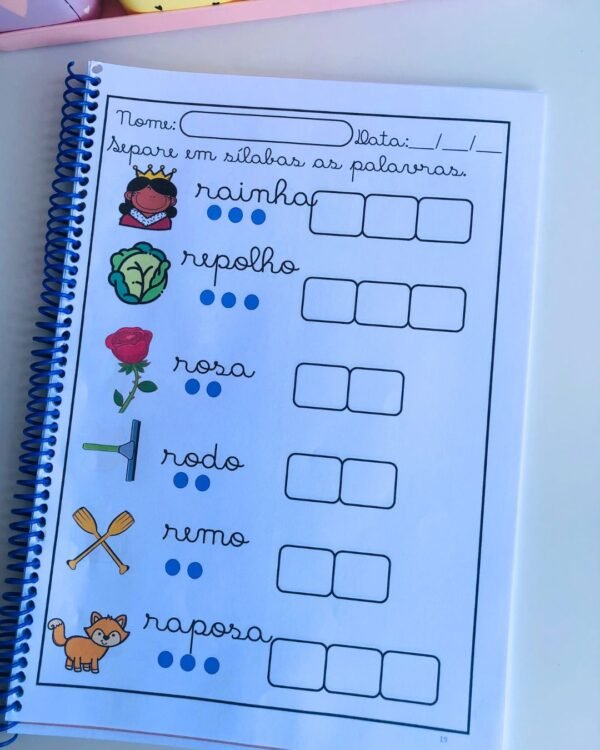 DECOMPONDO EM SÍLABAS- LETRA CURSIVA - Image 5