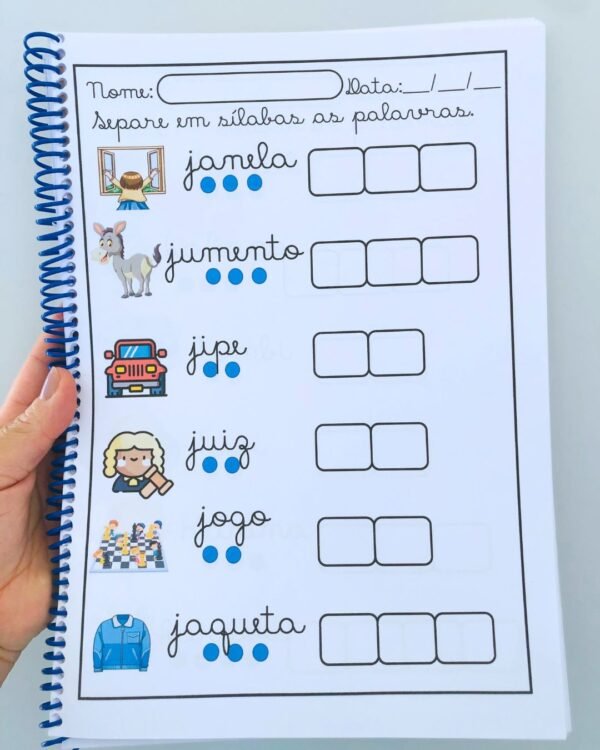 DECOMPONDO EM SÍLABAS- LETRA CURSIVA - Image 4