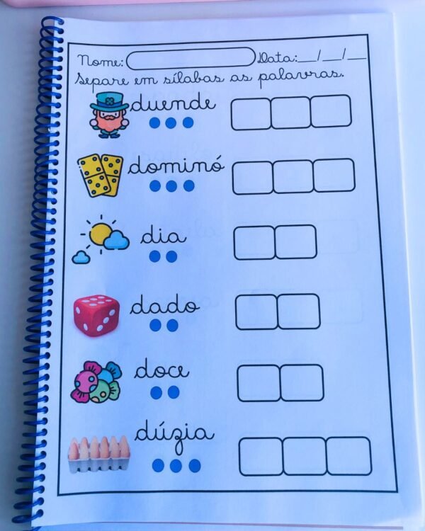 DECOMPONDO EM SÍLABAS- LETRA CURSIVA - Image 9