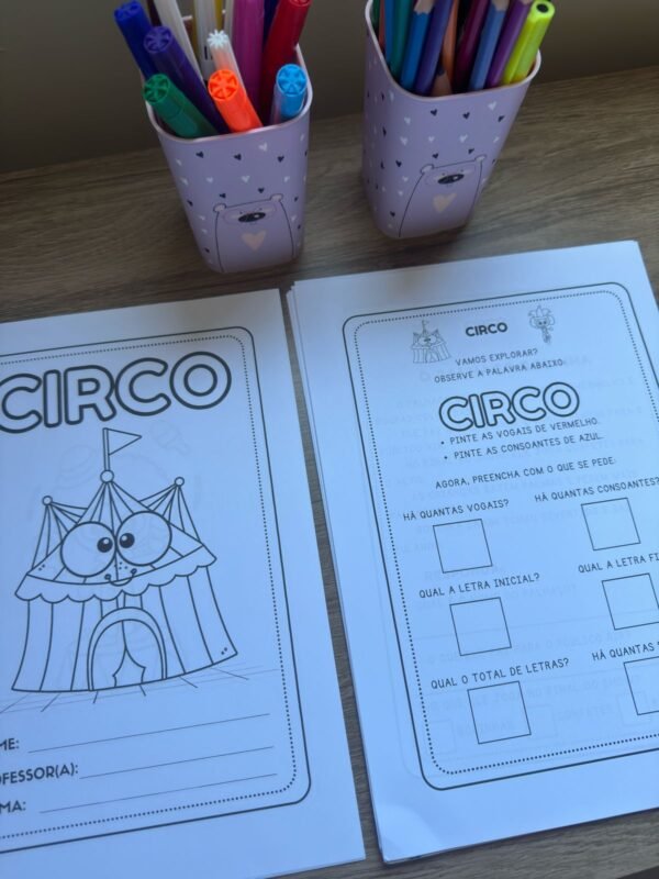 ATIVIDADES E LAPBOOK DIA DO CIRCO - Image 3