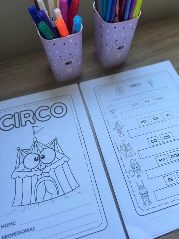 ATIVIDADES E LAPBOOK DIA DO CIRCO - Image 4