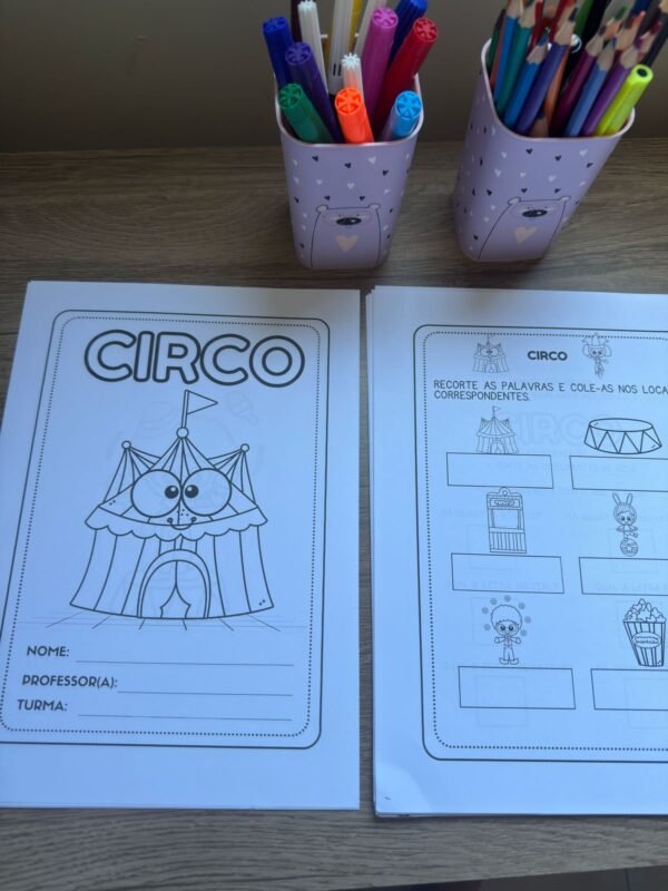 ATIVIDADES E LAPBOOK DIA DO CIRCO - Image 2