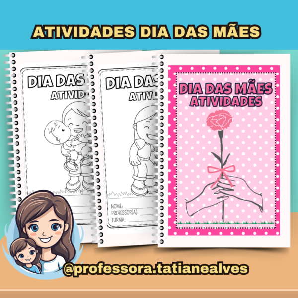 ATIVIDADES DIA DAS MÃES COM 35 PÁGINAS - Image 3
