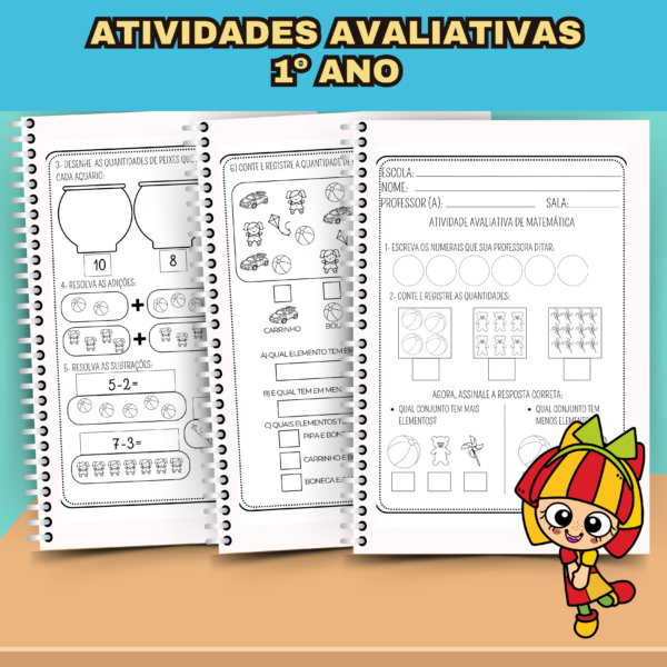 ATIVIDADES AVALIATIVAS 1º ANO- 1º BIMESTRE - Image 3