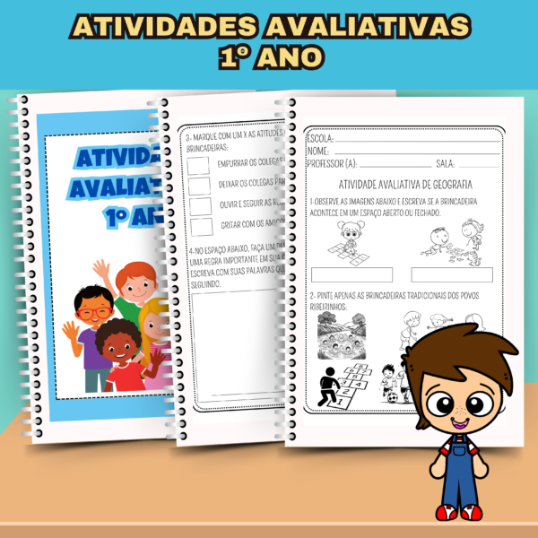ATIVIDADES AVALIATIVAS 1º ANO- 1º BIMESTRE - Image 5