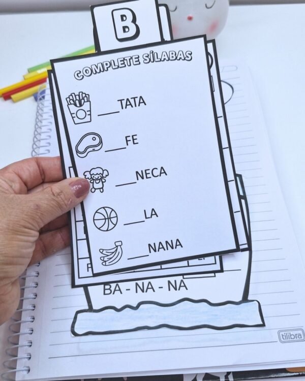 NAVIO DAS SÍLABAS SIMPLES- 52 PÁGINAS DE ATIVIDADES - Image 9