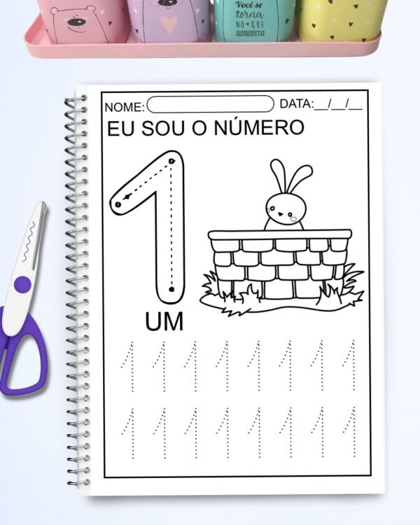 APOSTILA COM 33 ATIVIDADES NÚMEROS DE 0 A 10 - Image 7