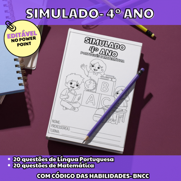 SIMULADO 4º ANO