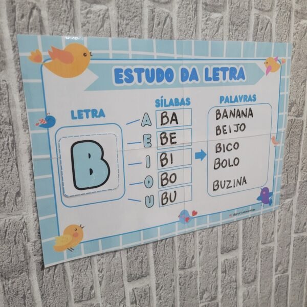 PAINEL ESTUDO DA LETRA - Imagem 2